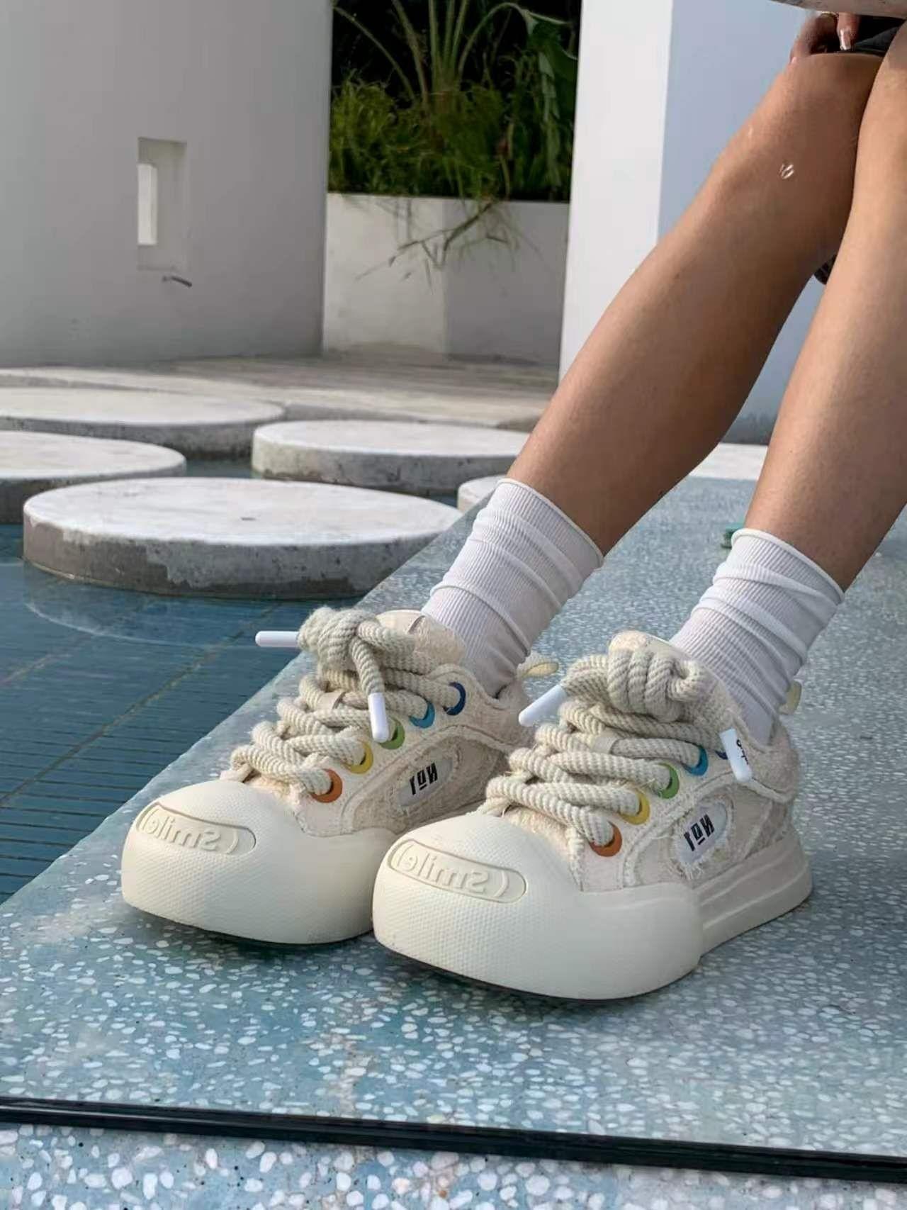 400元档厚底帆布鞋横评:Ouder开口笑、匡威Run Star、Vans Old Skool怎么选
